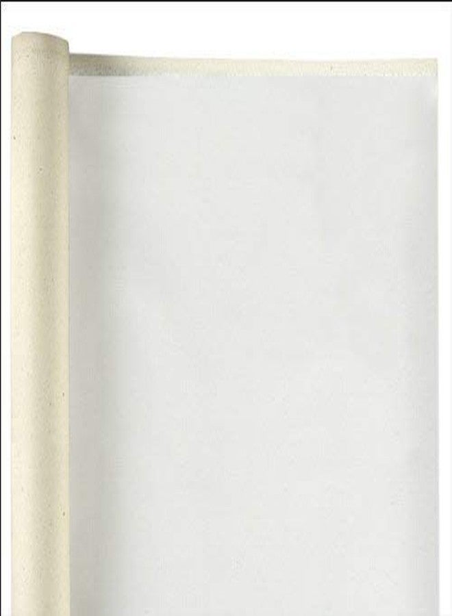 EASCAN ART Cotton Painting Drawing And Sketch Accessories Primed Painting Canvas Roll (36 Inch X 5 Meter, 8 Oz), White - Image 2