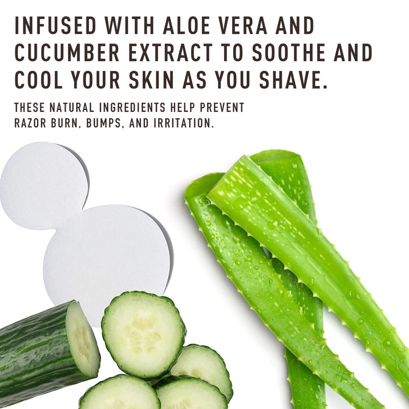Bevel جل حلاقة بيفل إيسينشالز الشفاف للرجال، جل حلاقة شفاف للتفاصيل الدقيقة والتحديد مع مستخلص الألوة فيرا والخيار لتهدئة البشرة ومنع نتوءات الحلاقة، 4 أونصة سائلة - Image 3