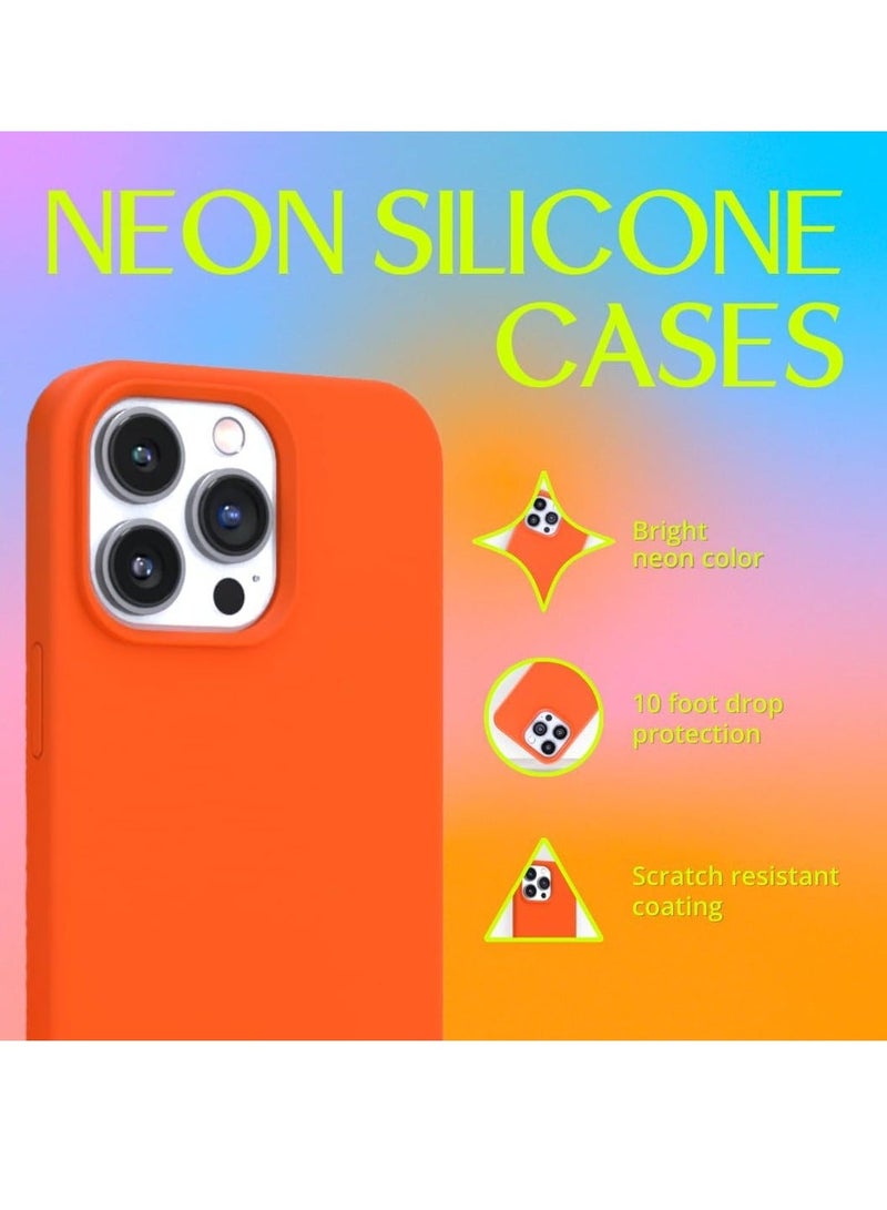 Houmt iPhone 15 Pro Max Case 6.7 Inch Liquid Gel Silicone iPhone 15 Pro Max Cover Inside Microfiber Soft Silky Touch Anti-Scratch Thin Shockproof Cover Compatible with iPhone 15 Pro Max - Image 5