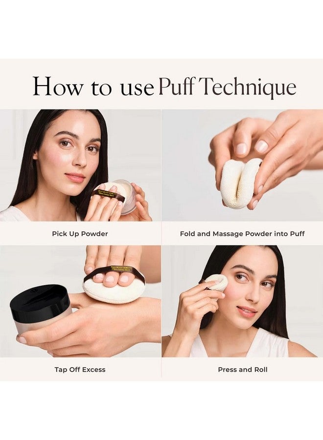 adbeni Ultra-Fine Hd Loose Powder With Light-Diffusing Particles For A Flawless, Photo-Ready Finish, Long-Lasting, Oil-Control, Translucent Setting Powder For All Skin Tones, Shade-02, 12Gm - Image 2