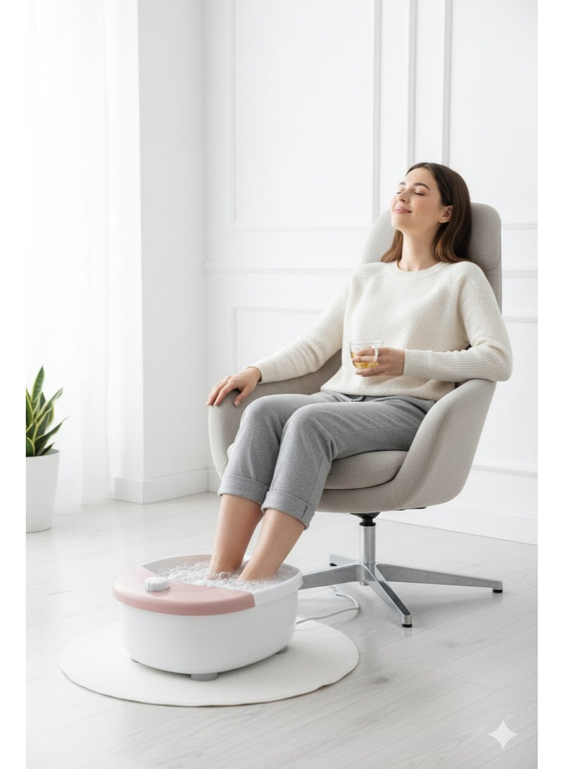 HT Hot Water Foot Massager + Rotating Massage Rollers Luxurious Relaxation at Home with Beurer Spa with German Technology - Image 5