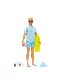 Barbie Barbie Blonde Ken Fashion Doll with Accessories  - Image 1
