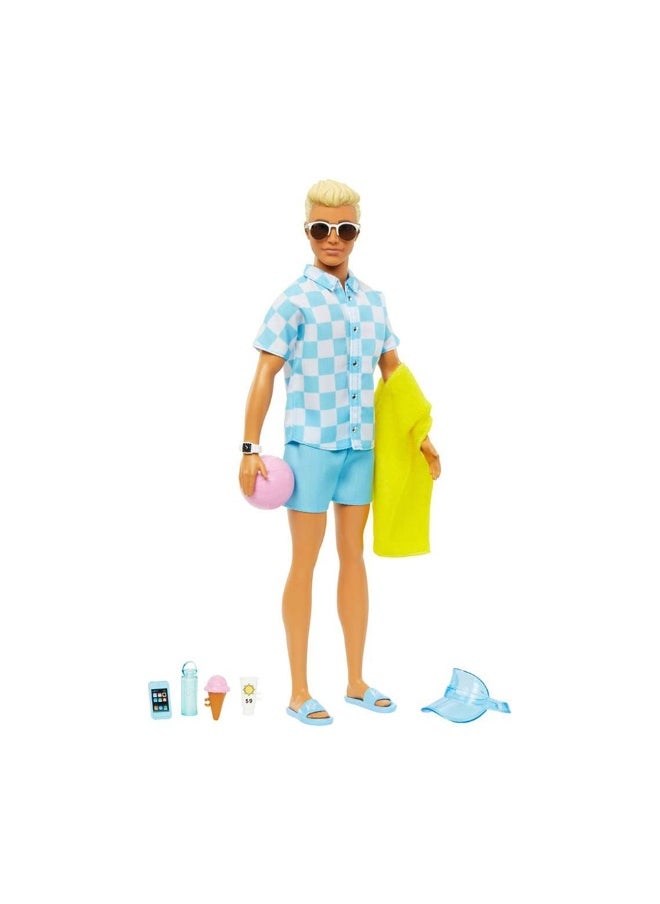 Barbie Barbie Blonde Ken Fashion Doll with Accessories  - Image 1
