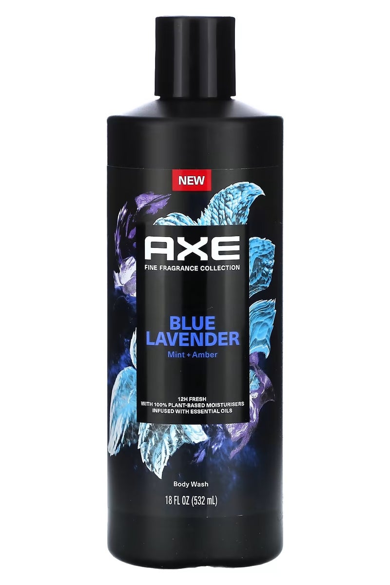أكس Blue Lavender Mint And Amber Body Wash 532 Ml