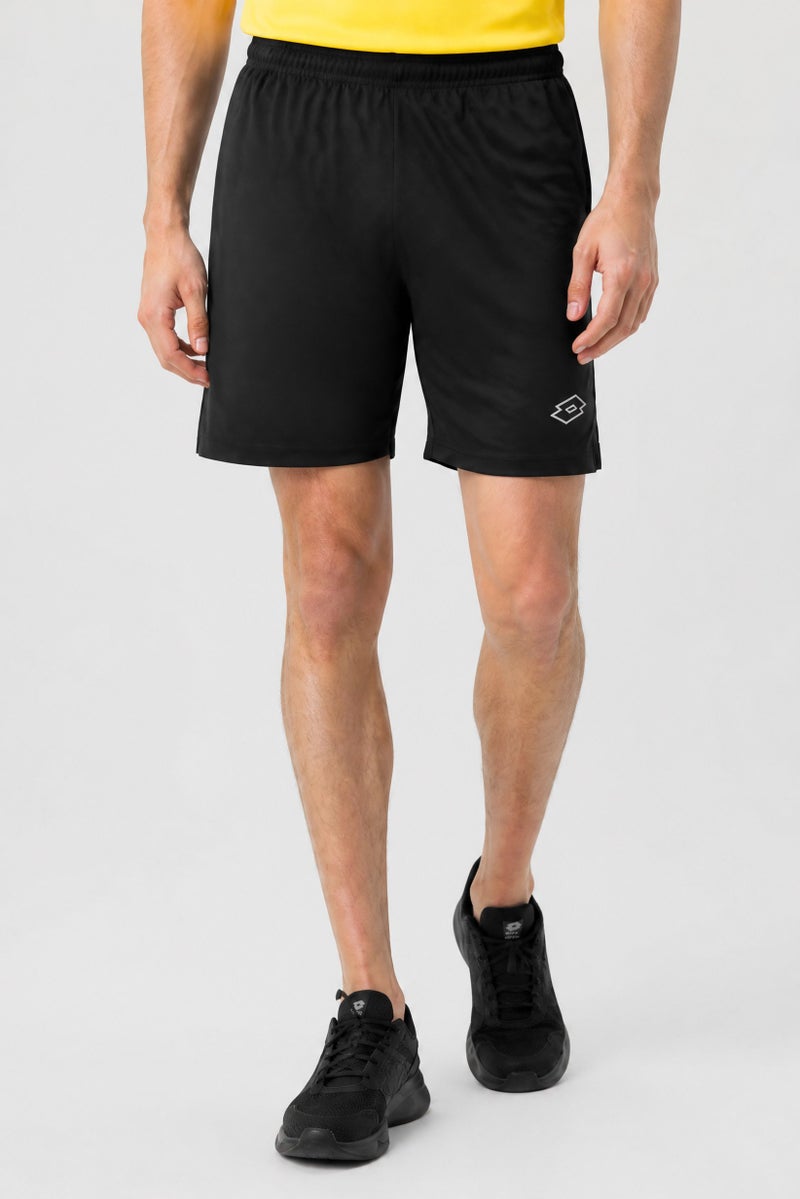 LOTTO Men Sportswear Fit Tennis Shorts, Black - Image 1
