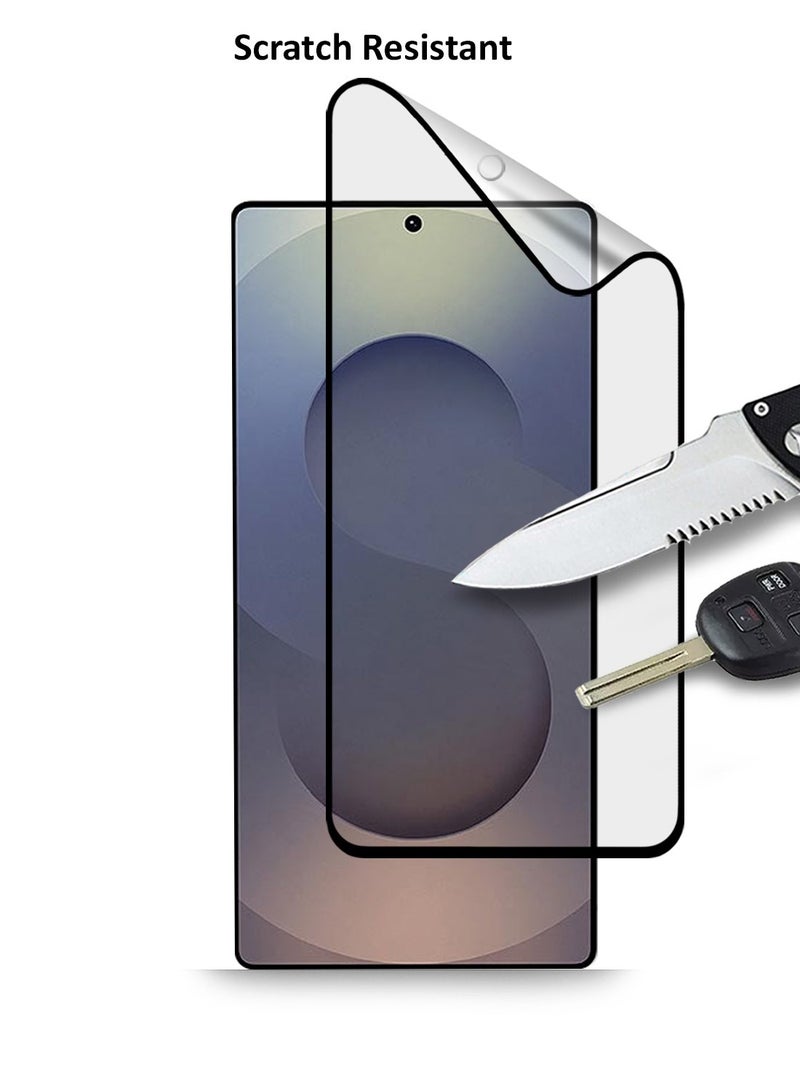 Techie فيلم حماية شاشة سيراميك غير لامع 9D لجهاز سامسونج جالاكسي S25 ألترا 2025 – شعور سلس مضاد لبصمات الأصابع خالي من الفقاعات - Image 3