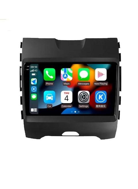 Android Screen For Ford Edge 2015 2016 2017 2018 4GB RAM Support Apple Carplay Android Auto Wireless QLED Touch Screen DSP Bluetooth Calls Music playback USB offline online maps support