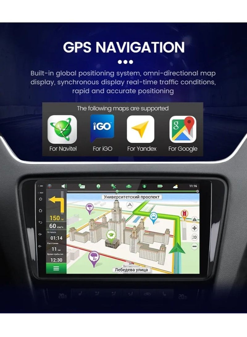 Android Screen For Ford Edge 2015 2016 2017 2018 4GB RAM Support Apple Carplay Android Auto Wireless QLED Touch Screen DSP Bluetooth Calls Music playback USB offline online maps support