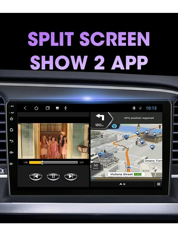 Android Screen For Ford Edge 2015 2016 2017 2018 4GB RAM Support Apple Carplay Android Auto Wireless QLED Touch Screen DSP Bluetooth Calls Music playback USB offline online maps support