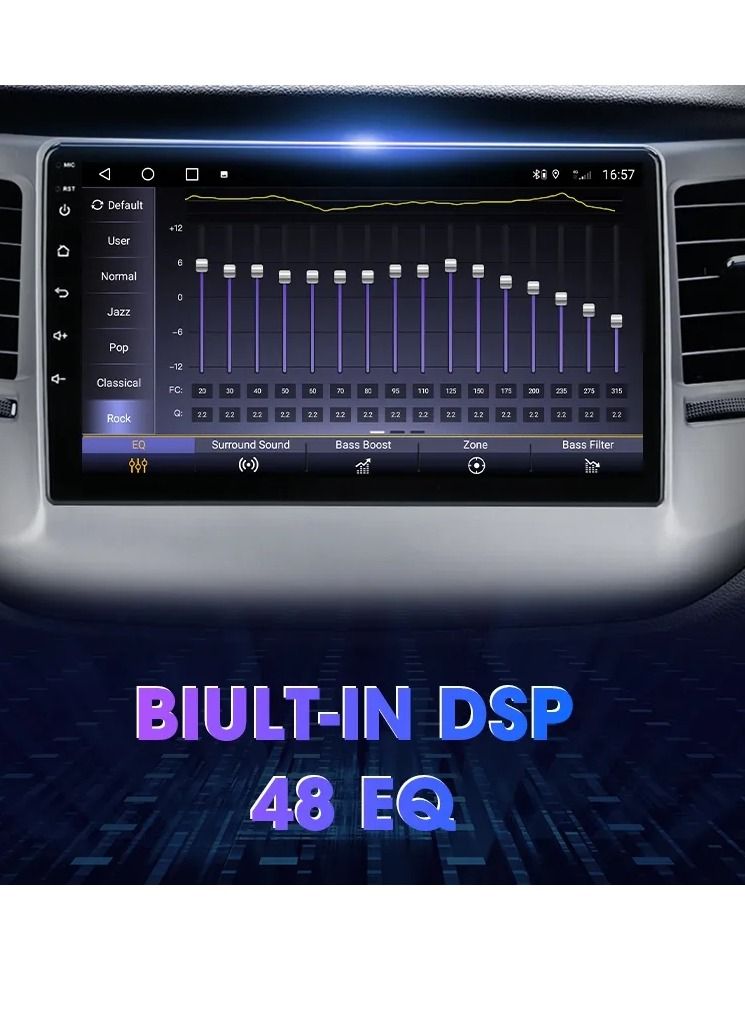 Android Screen For Ford Edge 2015 2016 2017 2018 4GB RAM Support Apple Carplay Android Auto Wireless QLED Touch Screen DSP Bluetooth Calls Music playback USB offline online maps support