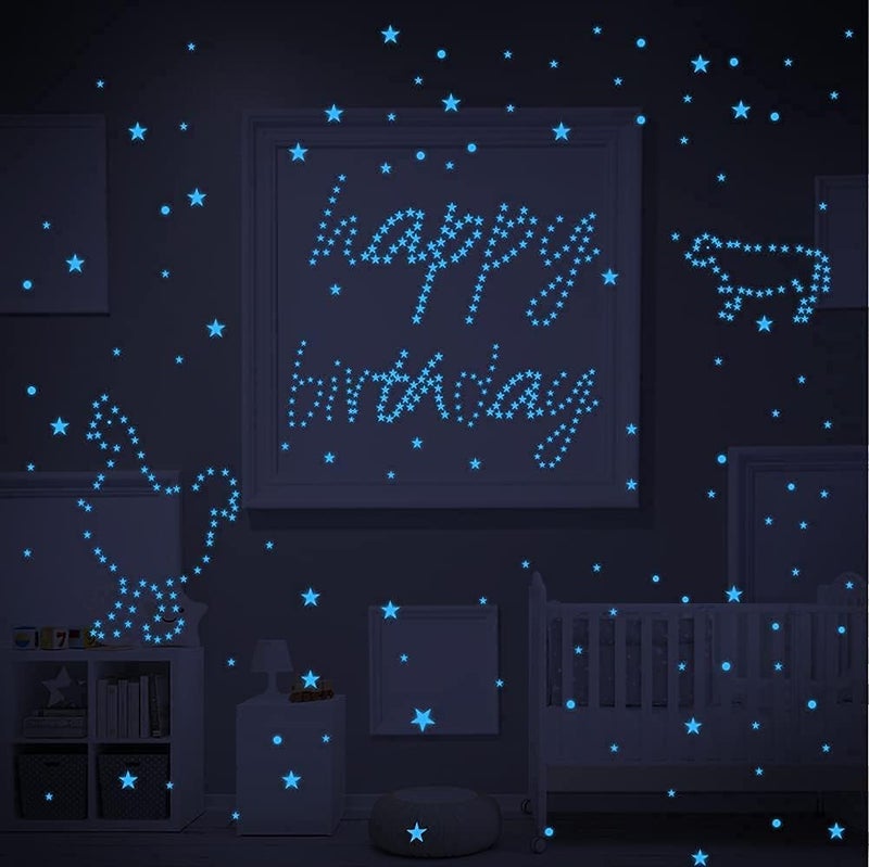 AMURTH Glow in The Dark Stars for Ceiling,Star Decorations for Bedroom,Kids Boys Girls Room Decor,Cool Things for Your Play Room,Wall Stickers for Bedroom,Wall Decorations - Image 5