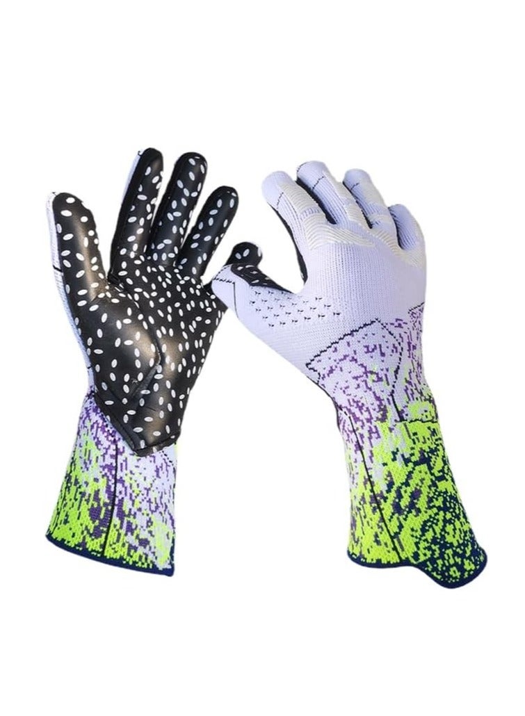 general Football goalkeeper gloves, goalkeeper training gloves, strong grip, non-slip and breathable, suitable for adults and children  - Image 1