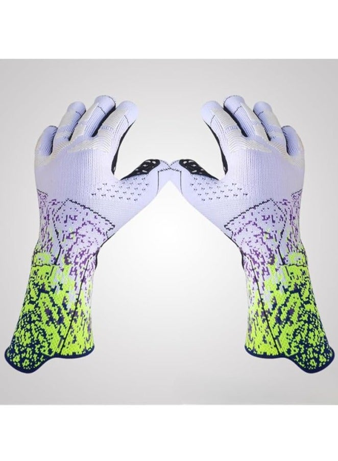 general Football goalkeeper gloves, goalkeeper training gloves, strong grip, non-slip and breathable, suitable for adults and children  - Image 2