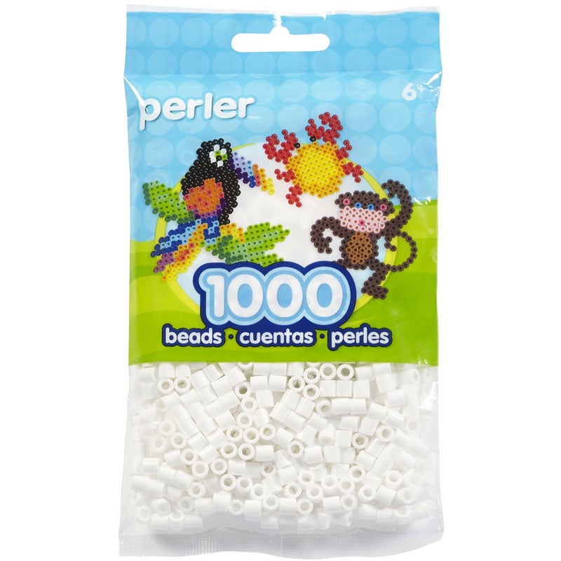 Perler Beads 1000/Pkg-White - Image 4