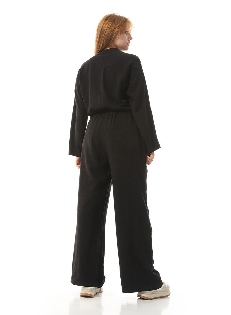 Coctail 19148-jumpsuit-black - Image 3