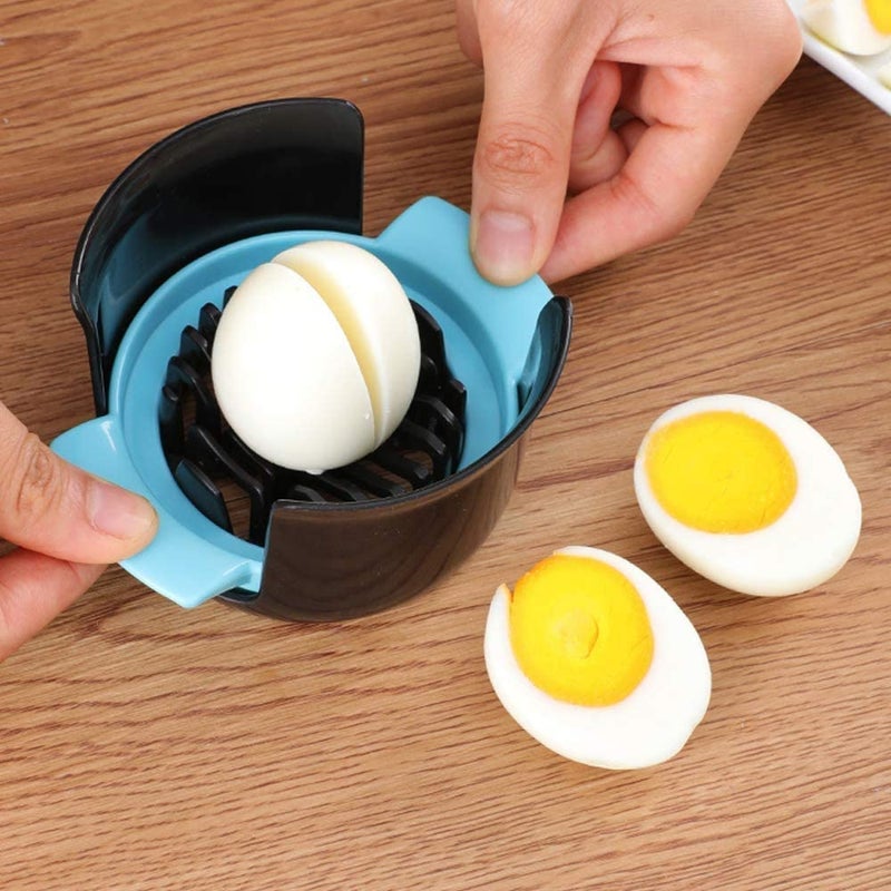 PRIMEFAIR Egg Slicer, 3 in 1 Egg Cutter for Hard Boiled Eggs Dishwasher Safe, Multi-Function Egg Cutter Hard Boiled Eggs (Pack of 1) (EGG-CUTTER-A06) - Image 3