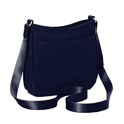 Baggallini Womens Uptown Bagg With Rfid Phone Wristlet Handbags, Blue, One Size US - Image 2