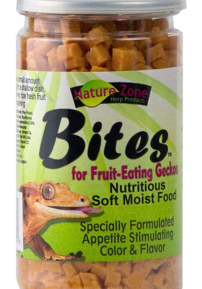 Nature Zone Gecko Bites Soft Moist Food for Fruit-Eating Geckos, 9-Ounce - Image 1