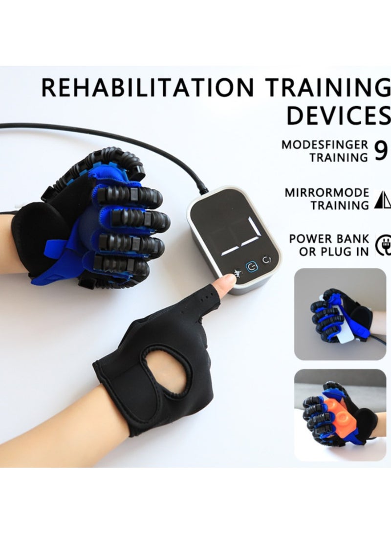 Ainawo Rehability Robot Gloves Hand Stroke Recovery Equipment Hand Dysfunction Patient Training Device Stroke Hemiplegia Finger Orthosis For Long Term Relief Finger Cramps Finger fatigue massage relieves For Left Hand - Image 2