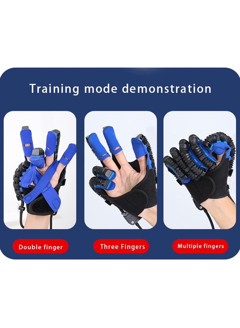 Ainawo Rehability Robot Gloves Hand Stroke Recovery Equipment Hand Dysfunction Patient Training Device Stroke Hemiplegia Finger Orthosis For Long Term Relief Finger Cramps Finger fatigue massage relieves For Left Hand - Image 5