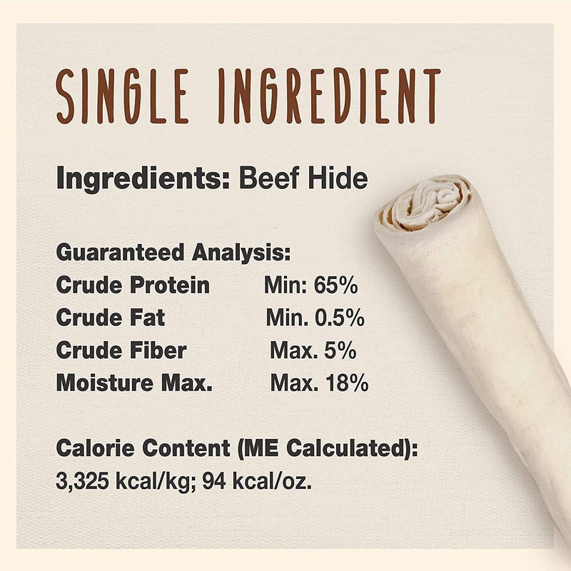 Cadet 3 Pack of Premium Grade Beef Hide Retriever Rolls 4 10Inch Dog Chews Each3 - Image 5