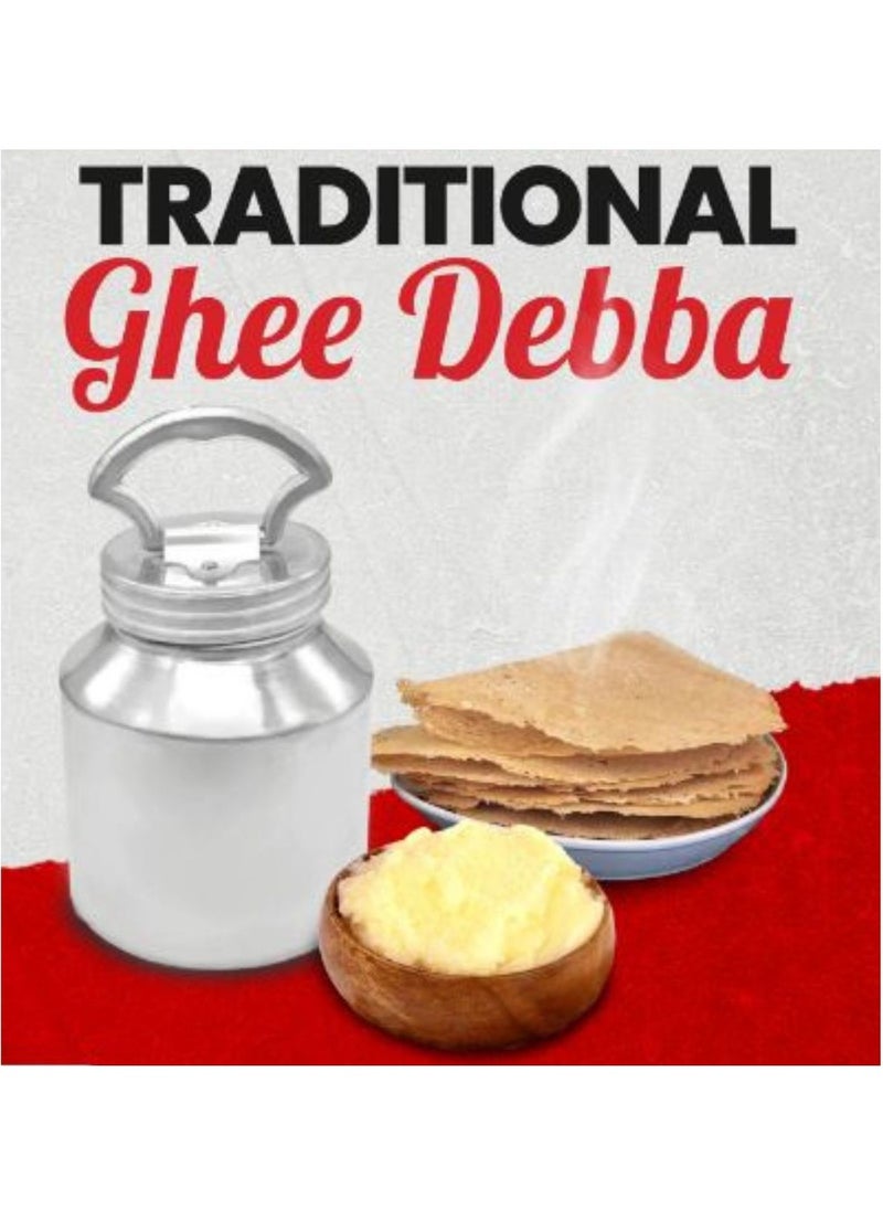 ARTC Multipurpose Premium Quality Ghee Container And Aluminum Canister And Storage For Storing And Preserving Butter