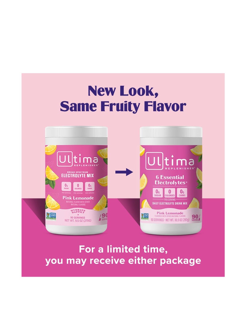 Ultima Replenisher Hydration Electrolyte Powder 90 Servings Raspberry 10.2oz 288g - Image 3
