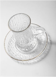 Extra Luxury Set of Tea Cups and Coffee Cups with Saucers – 36 Elegant Pieces for Special Occasions and Everyday Use  - Image 4