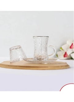 Extra Luxury Set of Tea Cups and Coffee Cups with Saucers – 36 Elegant Pieces for Special Occasions and Everyday Use  - Image 3