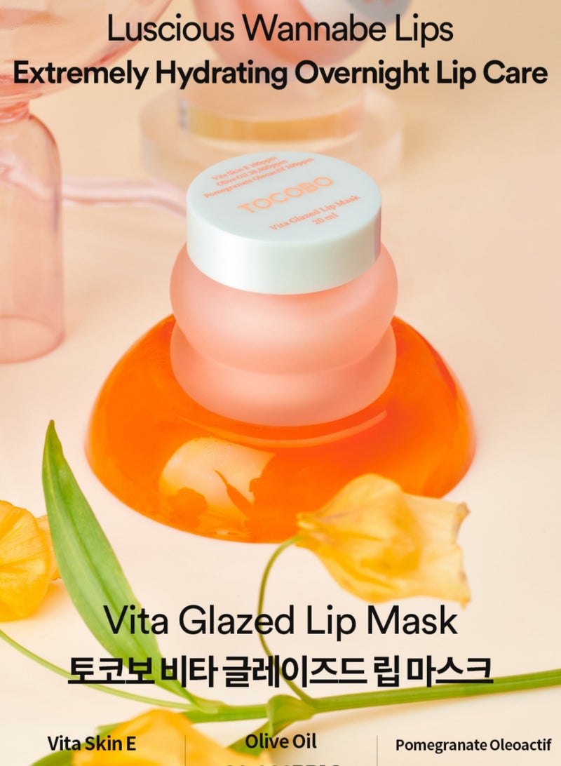 توكوبو قناع الشفاه المزجج فيتا من توكوبو لإصلاح مكثف طوال الليل وتغذية عميقة - Image 4