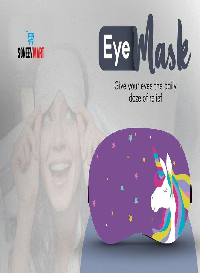 SONEEV MART قناع العين الجل الفاخر من سونيف مارت للاسترخاء المهدئ وتخفيف التوتر، قابل لإعادة الاستخدام، ومثالي للعلاج البارد، لعلاج انتفاخ العينين والهالات السوداء والصداع. - Image 4