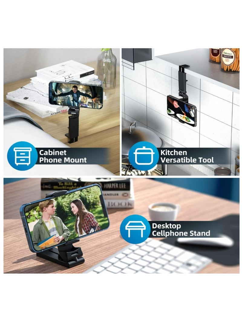 Airplane Travel Essentials Phone Holder, Universal Airplane Flight Essentials Phone Mount 360 Degree - Image 4