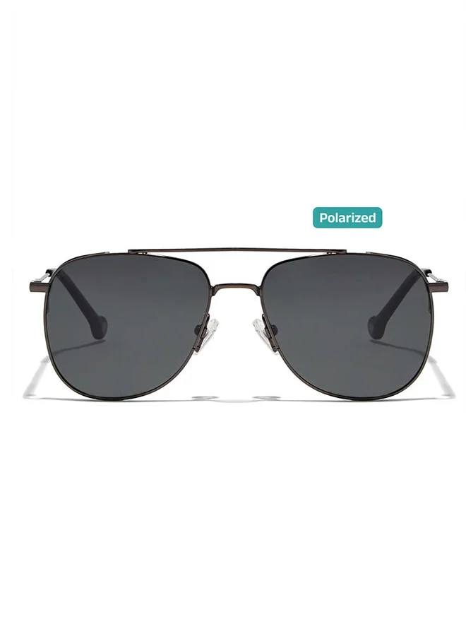 30 سندايز 30Sundays LEGACY,Men Sunglasses, Aviator Sunglasses, UV Protection: UV400 (Gray,Black)