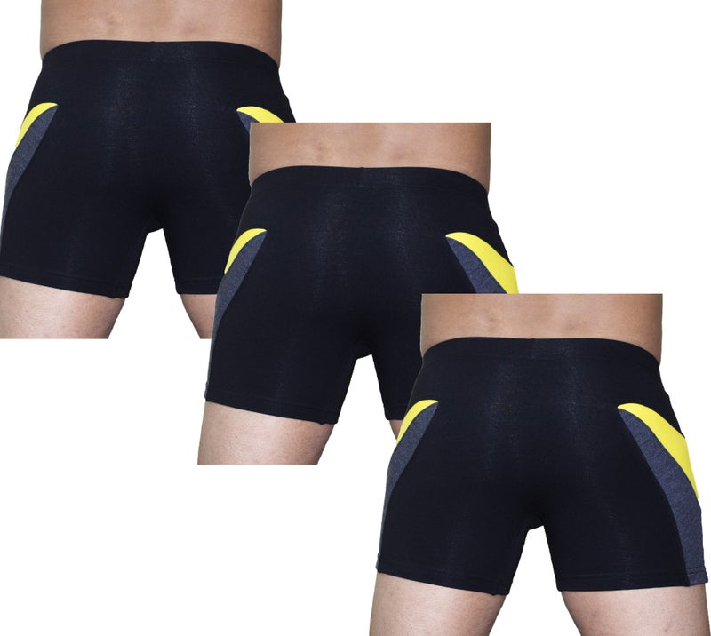 IC4 Store Men's Black Trunk Pack of 3 - Image 2