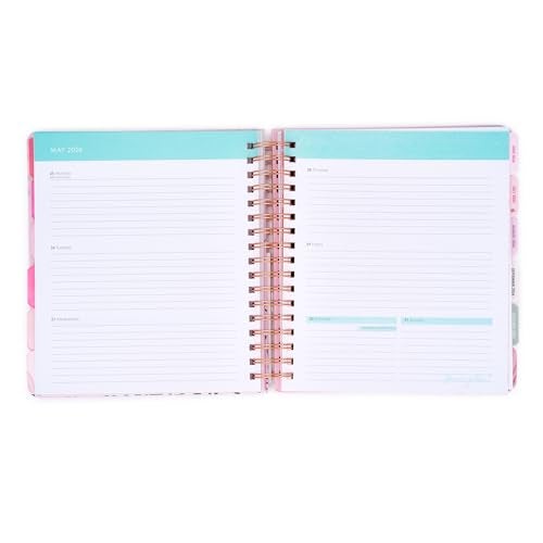 Votum 18 Month Hard Cover Planners/Calendars 10" x 10", January 2026 - June 2027 - Daily, Weekly & Monthly Organizer with Pens, Stickers, and a Sturdy Cover - Blessed - Image 4