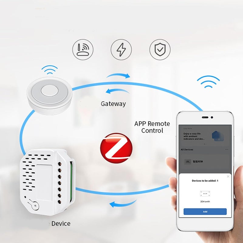 klarako Smart Dimmer Switch Button Pusher Wireless Control, for Automatic Light Switch, Timer and APP Remote Control Works with Smart Speakers and Sockets - Image 5