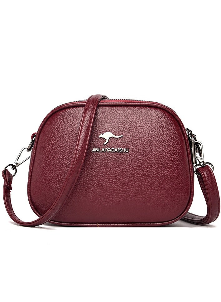 KANGAROO New Single Shoulder Crossbody Bag Fashionable Vertical Small Bag 