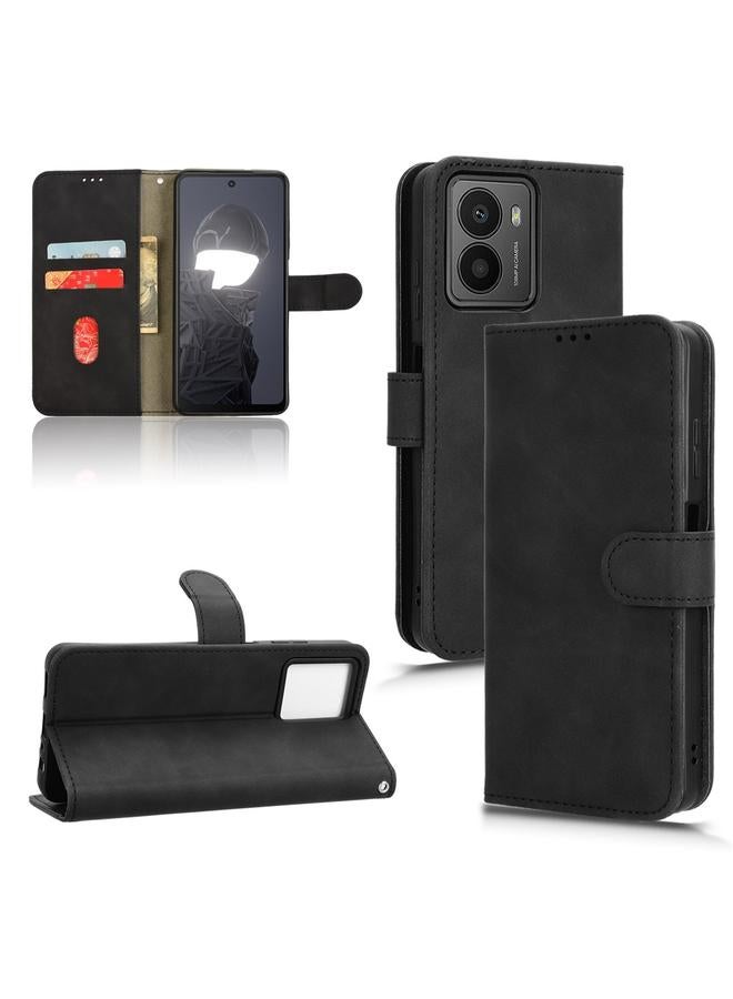 S-TOP Case For HMD Fusion Skin Feel Magnetic Flip Leather Phone Case - Image 1