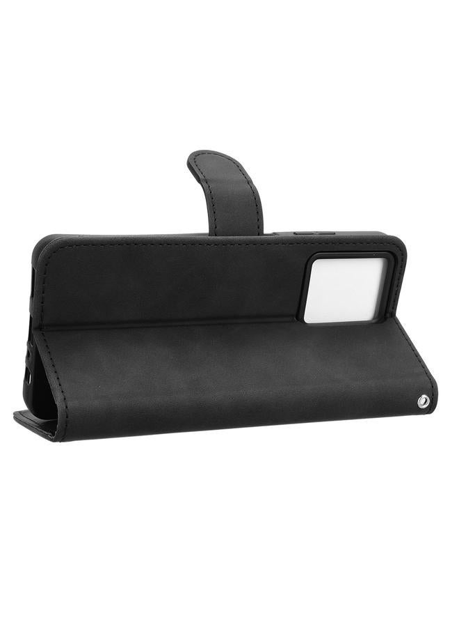 S-TOP Case For HMD Fusion Skin Feel Magnetic Flip Leather Phone Case - Image 5