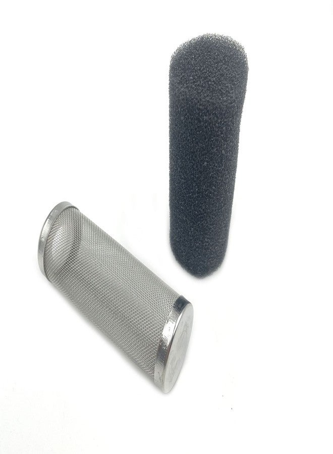 Pitertul 4Pcs 16mm Stainless Steel Aquarium Filter Inflow Inlet Basket Mesh Shrimp Guard for Aquarium Fish Tank Fish Shrimp with Sponge Aquarium Filter Protector Cover - Image 4