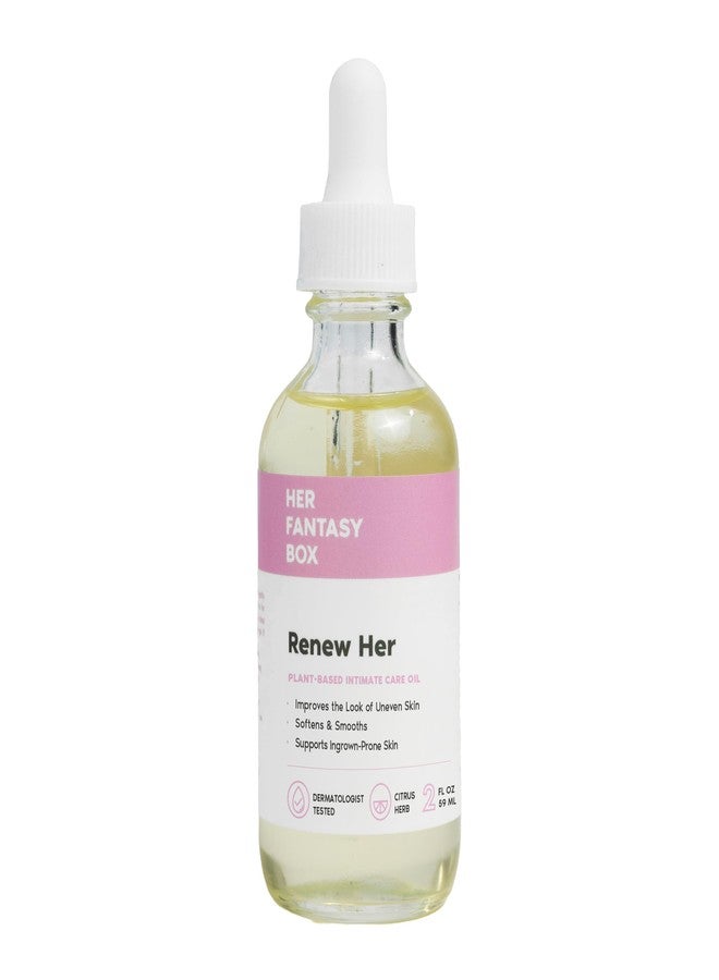 Her Fantasy Box Renew Her | Natural Rejuvenating Yoni Oil for Dark Spots, Ingrown Hair, and Skin Brightening - Nourishing, Moisturizing Formula for All Skin Types - Image 1