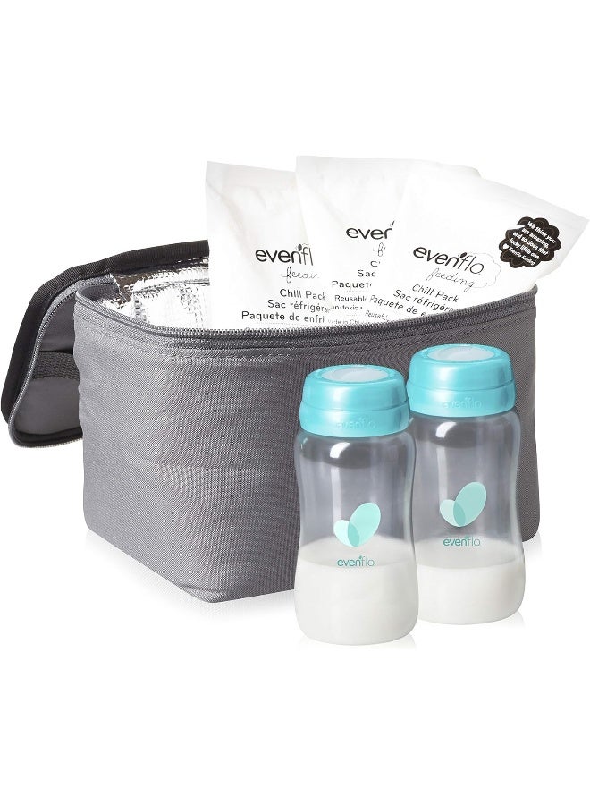 Evenflo Insulated Cooler Bag Accessory Kit, Grey - Image 2