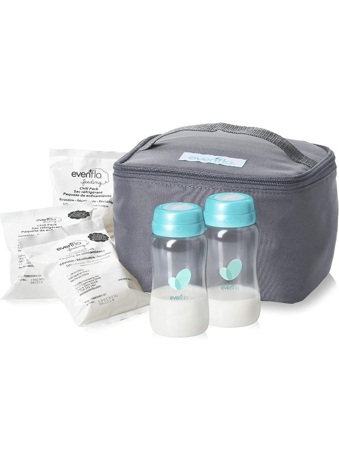 Evenflo Insulated Cooler Bag Accessory Kit, Grey - Image 1