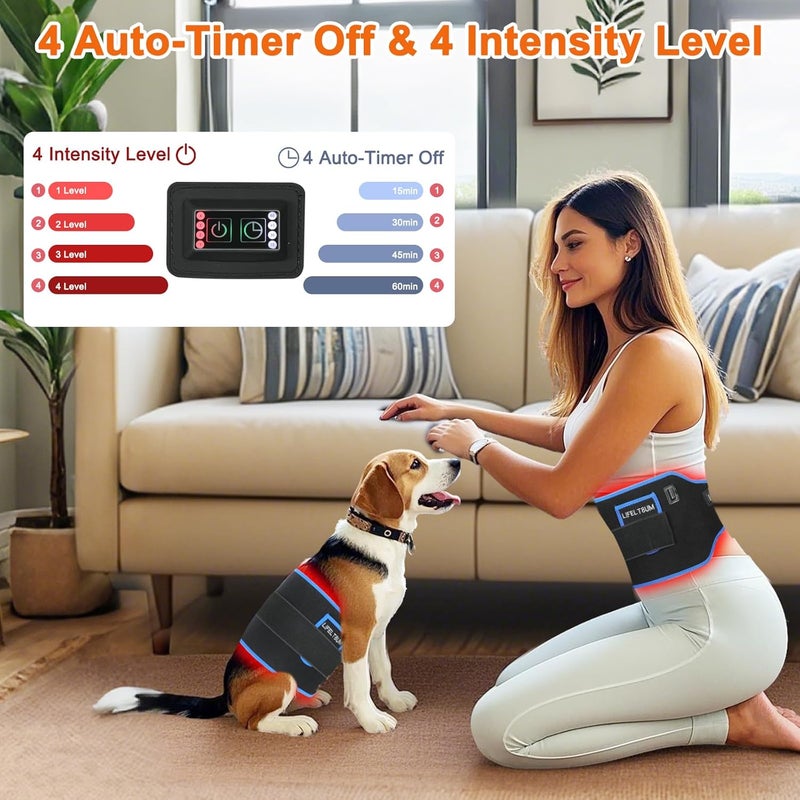 Red Light Therapy for Body LIFELT8UM Near Infrared Light Therapy  Red Light Therapy for Muscle Pain Inflammation Elbow Joint  Back Pain Relief  Infrared Therapy or Infrared Light Therapy - Image 4