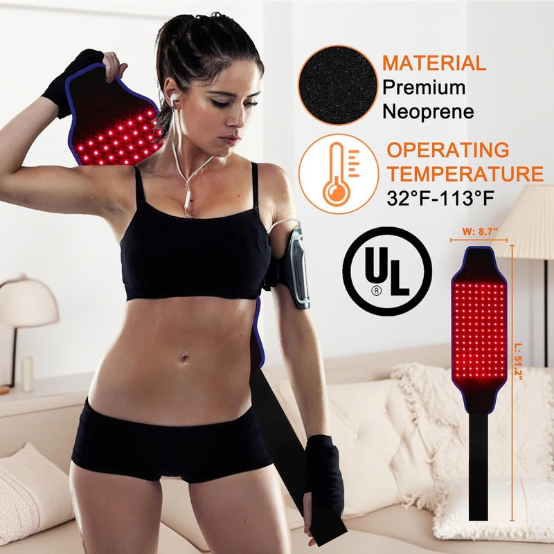 Red Light Therapy for Body LIFELT8UM Near Infrared Light Therapy  Red Light Therapy for Muscle Pain Inflammation Elbow Joint  Back Pain Relief  Infrared Therapy or Infrared Light Therapy - Image 5