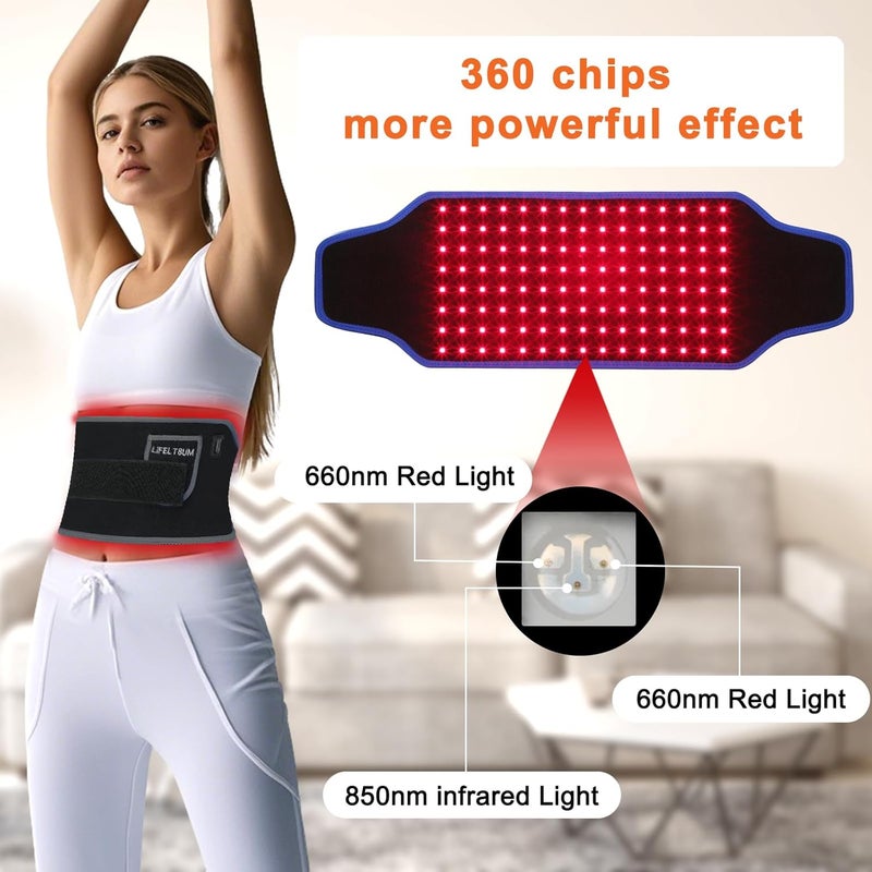 Red Light Therapy for Body LIFELT8UM Near Infrared Light Therapy  Red Light Therapy for Muscle Pain Inflammation Elbow Joint  Back Pain Relief  Infrared Therapy or Infrared Light Therapy - Image 3