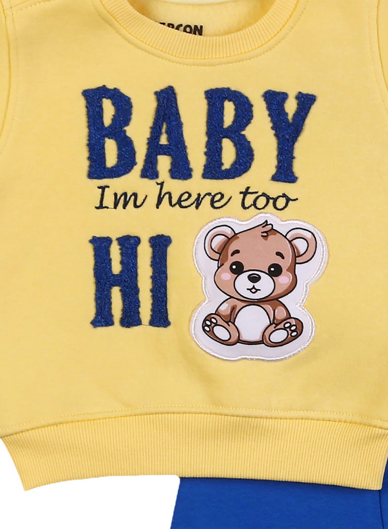 Zercon Winter Pajama Set for Newborn Babies 1243 - Image 2