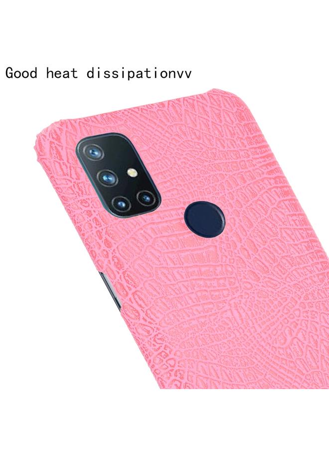 اس-توب جراب لهاتف OnePlus Nord N10 مقاوم للصدمات مصنوع من جلد التمساح والبولي يوريثان - Image 5