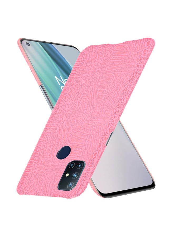 اس-توب جراب لهاتف OnePlus Nord N10 مقاوم للصدمات مصنوع من جلد التمساح والبولي يوريثان - Image 2