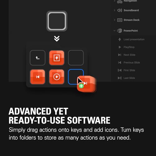 elgato إلجاتو ستريم دك ميني – تحكم في زوم، تيمز، باوربوينت، MS Office والمزيد، عزز الإنتاجية مع تكامل سلس للتطبيقات اليومية، إعداد اختصارات بسهولة، متوافق مع ماك وPC - Image 5
